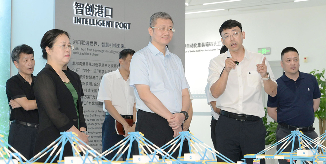 儋州市考察团到钦州市考察交流（配图）