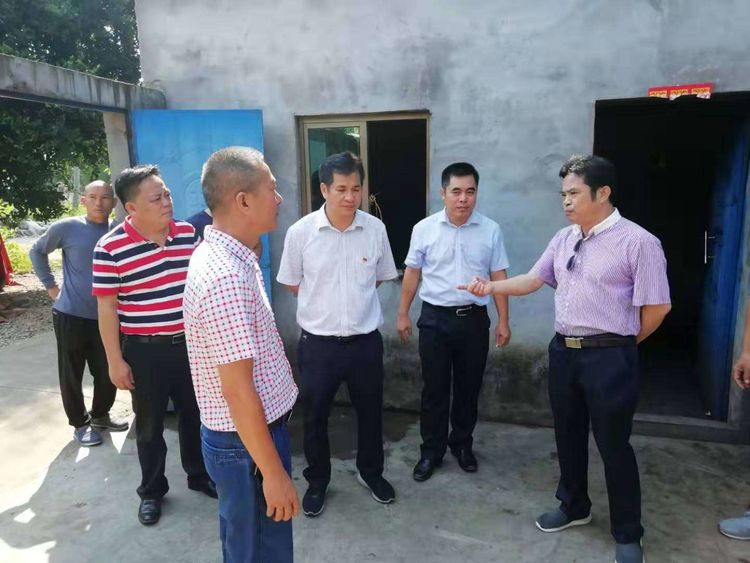 黎秀全副市长带队到光村镇开展城乡环境大整治干干净净迎国庆专项行动